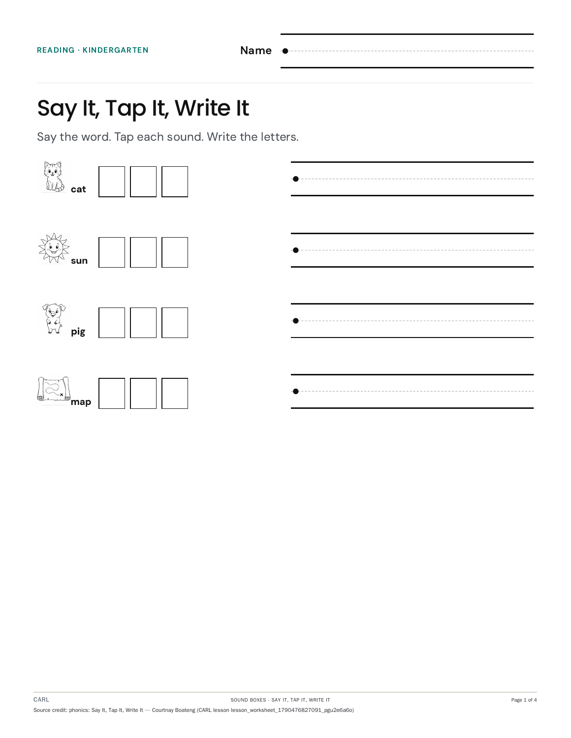 Phonics and letter sounds preview