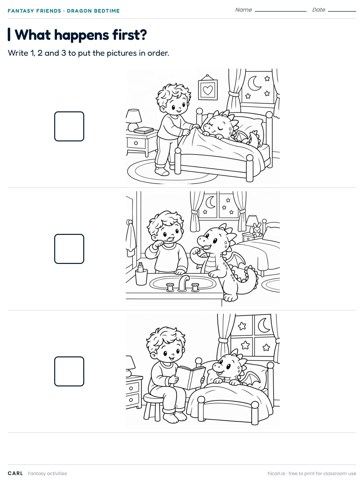 What happens first?, version 2 preview