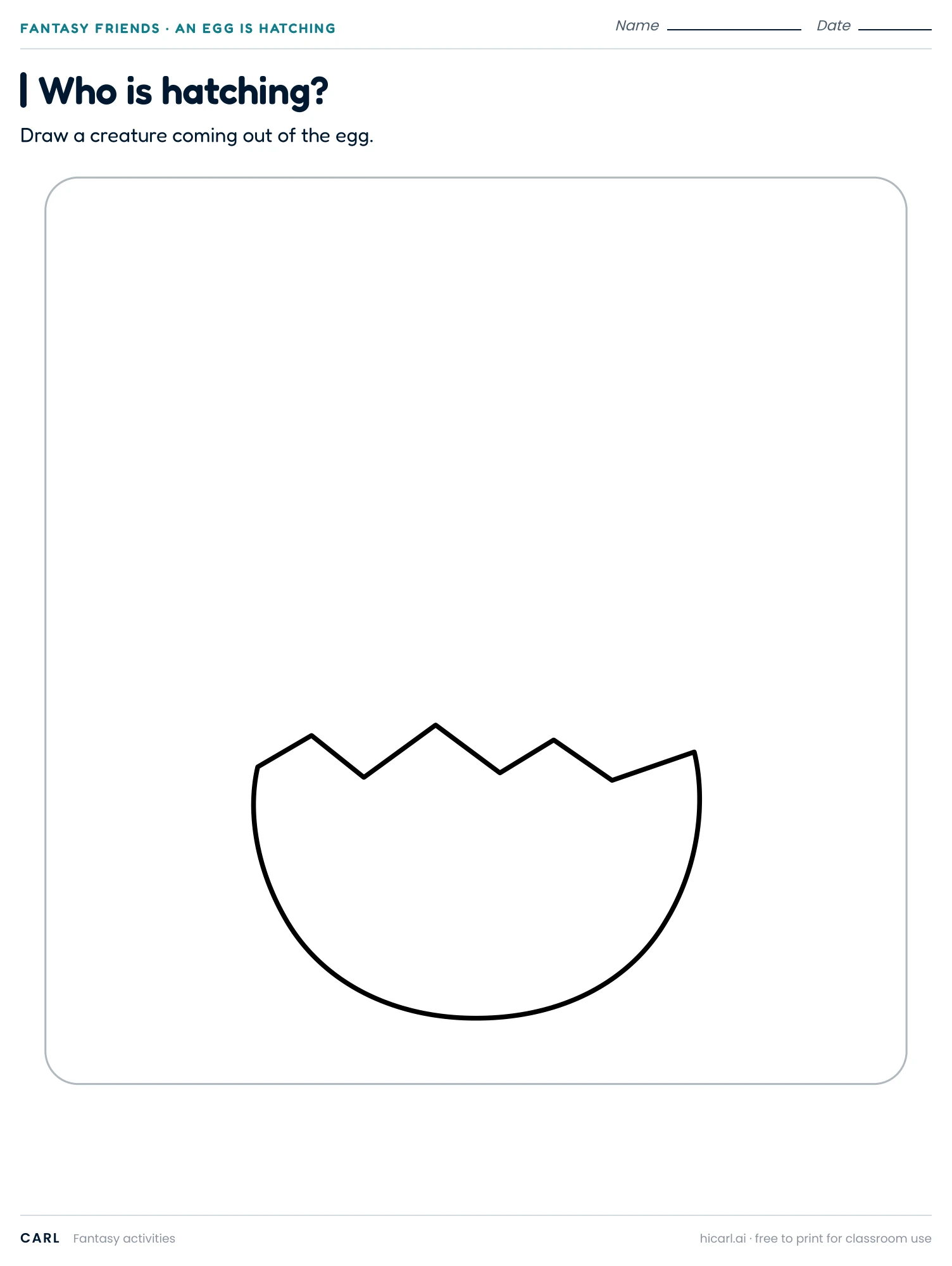 Who is hatching?, version 2 preview