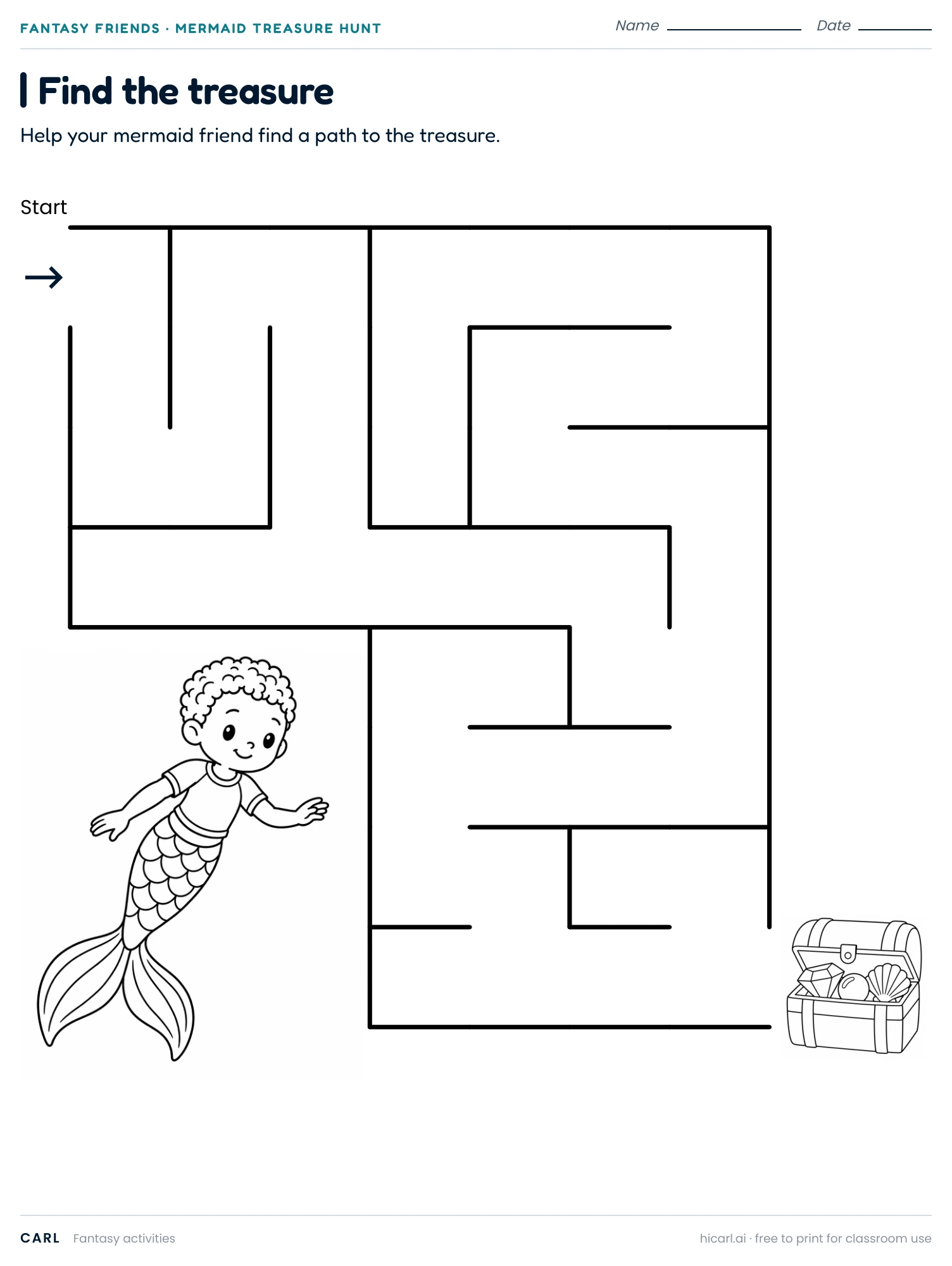 Find the treasure, version 2 preview