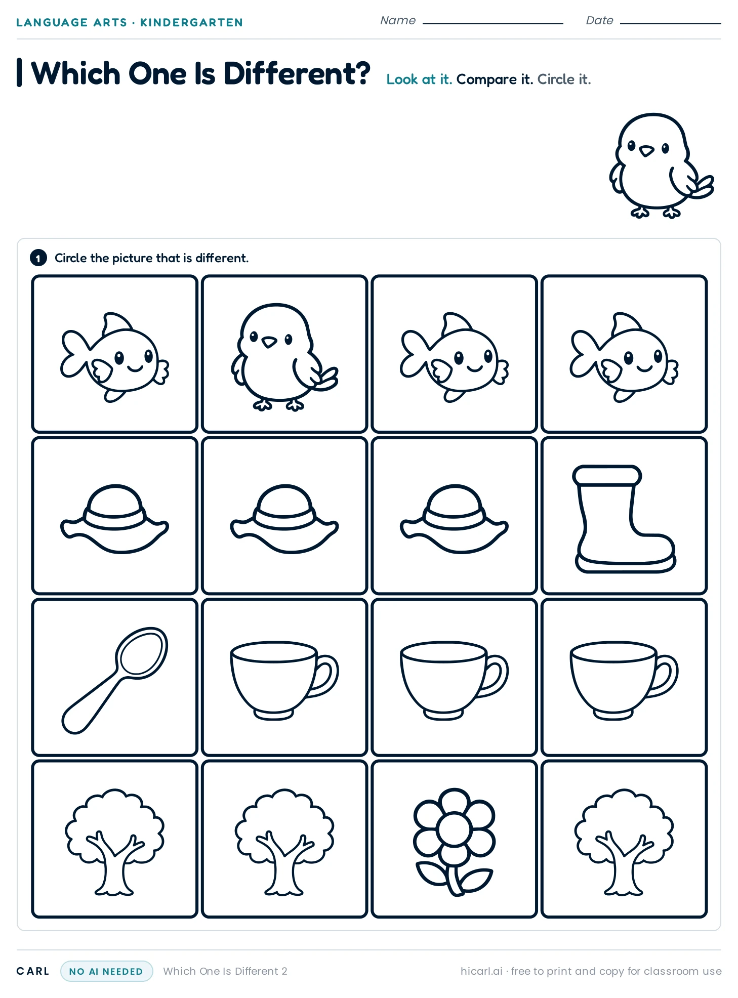 Which One Is Different? 2 preview