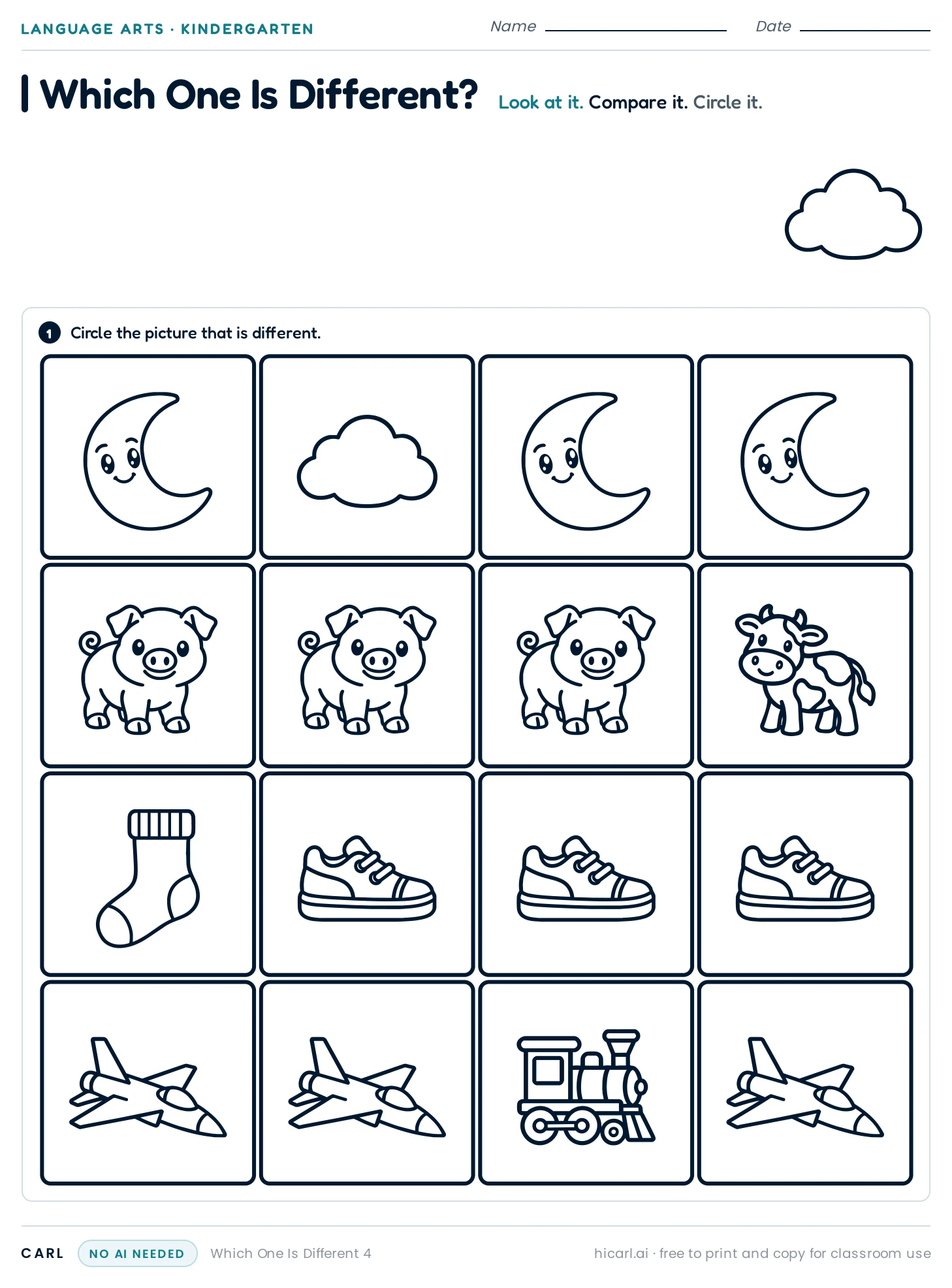 Which One Is Different? 4 preview