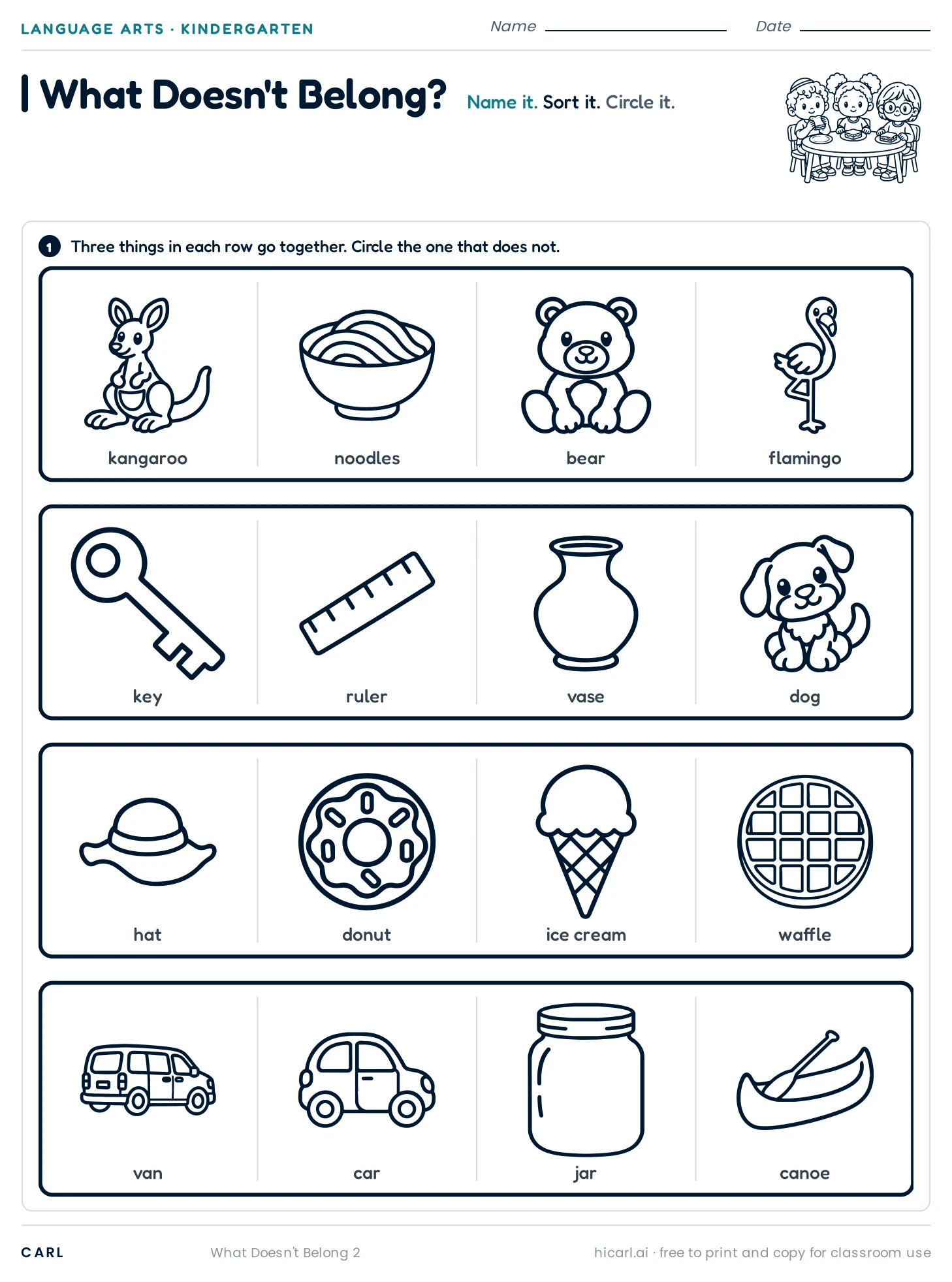 What Doesn't Belong? 2 preview