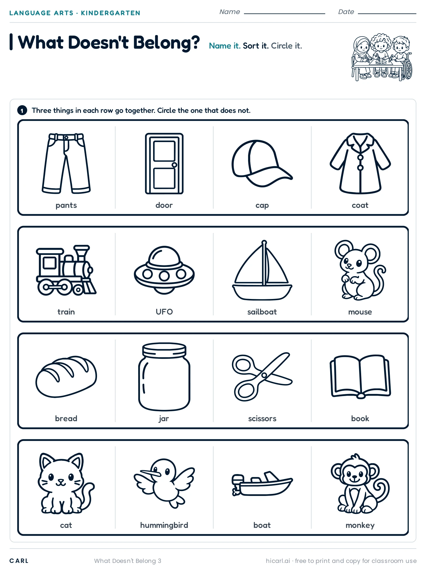 What Doesn't Belong? 3 preview